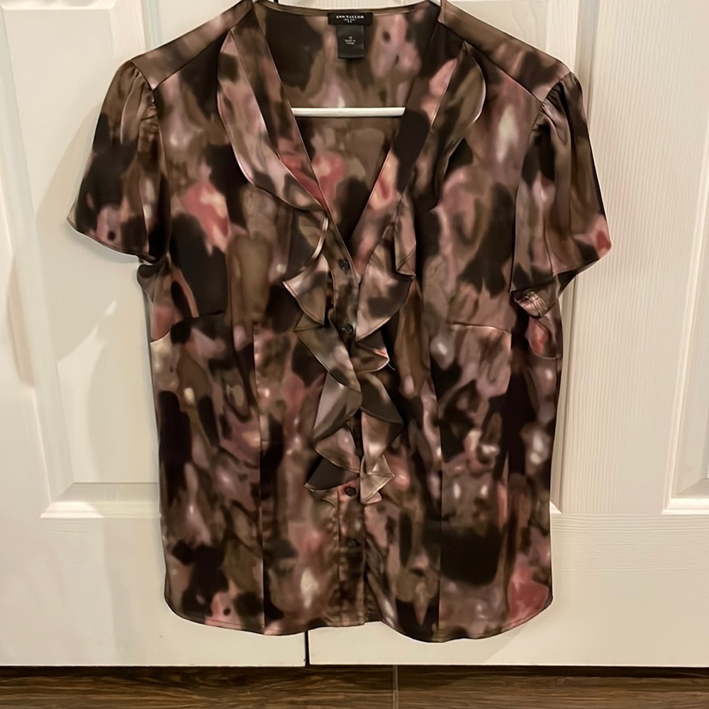 Ruffle top from Ann Taylor